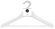 BOX & BEYOND - Lot de 5 cintres bois blanc - vignette