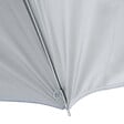 OUTSUNNY - Parasol de plage Ø 2,2 x 2,2H cm protection UPF 50 + sac transport, sardines et lestage intégrés crème - vignette