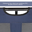 PAWHUT - Lit sur pieds XXL pour chien chat lit de camp animal lit surélevé tissu oxford textilène micro-perforé 92L x 76l x 18H cm bleu marine - vignette