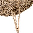 PAWHUT - PawHut Panier chat lit chat cosy grand confort dim. Ø 52 x 58H cm coussin moelleux inclus résine tressée imitation rotin beige - vignette