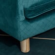 PAWHUT - Canapé chien lit pour chien design scandinave coussin moelleux pieds bois massif dim. 64 x 45 x 36 cm velours bleu canard - vignette