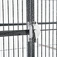 PAWHUT - PawHut Cage à Oiseaux Portable avec 4 Mangeoires et 4 Perchoirs Pratique 81 x 48 x 163 cm Noir et Gris - vignette