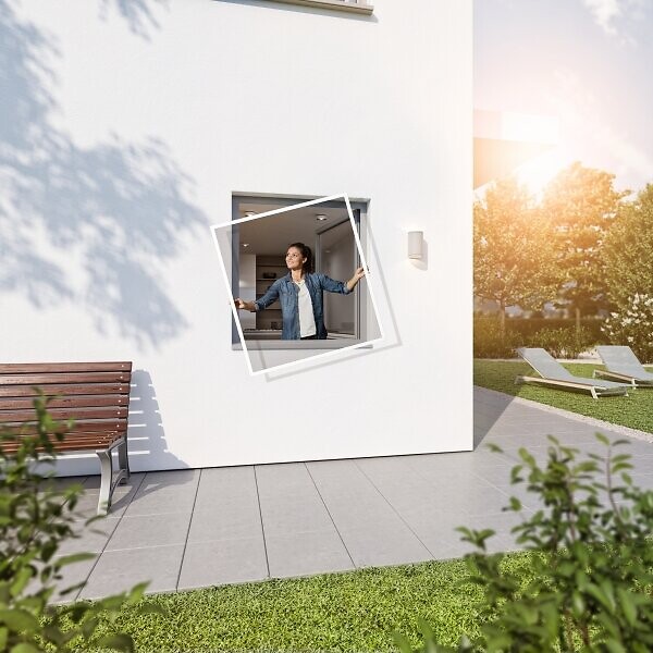 WINDHAGER - Kit cadre fenêtre alu RS 130x150cm - large