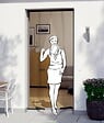 WINDHAGER - Rideau porte moustiquaire PVC Easy - Anthracite - 120x250cm - vignette