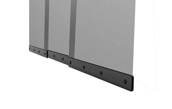 WINDHAGER - Rideau porte moustiquaire PVC Easy - Anthracite - 120x250cm - large