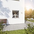 WINDHAGER - Enrouleur moustiquaire fenêtre - Aluminium - Blanc - 130x160cm - vignette