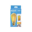 XANLITE - Ampoule LED connectée filament, culot E27, forme ST64, puissance 5,5W, équivalent 40W, flux 470 lm, éclairage CCT, variation de luminosité, compatible Alexa et Google Home - vignette