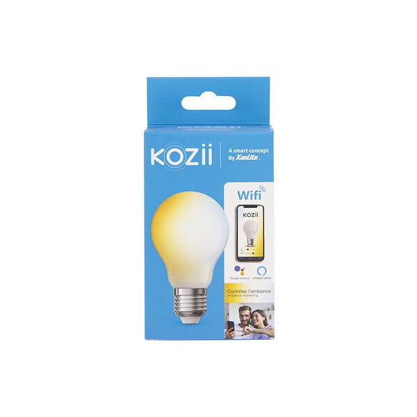 XANLITE - Ampoule LED connectée filament opaque - Culot E27 - 7W 806lm - large