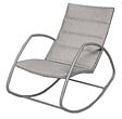 Fauteuil à bascule Swing - Gris clair - vignette
