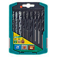 WOLFCRAFT - 1 Coffret M-9 forets béton-bois-métaux - vignette