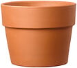 DEROMA - Pot Vaso Perfetto Cotto - Terre rouge - H.38,9xL.49,5cm - vignette