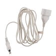 ZENITECH - Prolongateur 2m - HO3VVH2F 2x0,75mm² 6A - blanc - Zenitech - vignette