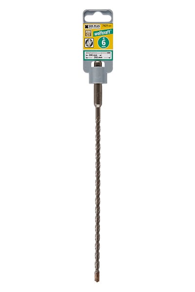 WOLFCRAFT - Foret SDS - PRO 4taill CT - 6x200x260mm - large