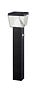 LUMIHOME - Borne solaire LIBERTY 40 LEDs noir 59 cm - vignette