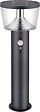 LUMIHOME - Applique solaire acier inoxydable Dublin Noire 1000lm - vignette
