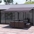 CONCEPT USINE - Store banne manuel 4 x 3 m taupe ADRO - vignette