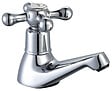 ROUSSEAU - Robinet lave-mains BEVERLEY Chromé - Tête céramique 1/4 tour - vignette
