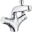ROUSSEAU - Mitigeur thermostatique bain douche monotrou Volga 2 - Chrome - vignette