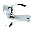 ROUSSEAU - Mitigeur lavabo laiton NELSON Chrome cartouche céramique - vignette