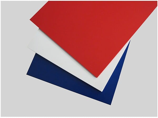 MULTICEL - Plaque PVC expansé blanc 3mm - L.100xl.50cm - large