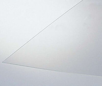 STYROGLASS - Verre synthétique 4mm - Clair lisse - L.150xl.50xEp.4cm - large
