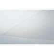 STYROGLASS - Panneau verre synthétique polystyrène opaline - 100x50cm - vignette