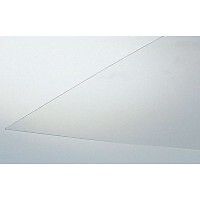 STYROGLASS - Verre synthetique clair lisse 8mm - 200x100cm - large