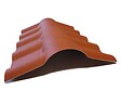 SEDPA - Faitière express - Terracotta - 43x74x15cm - vignette