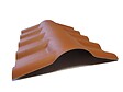 SEDPA - Faitière express PVC - Paca antique - 43x74x15cm - vignette