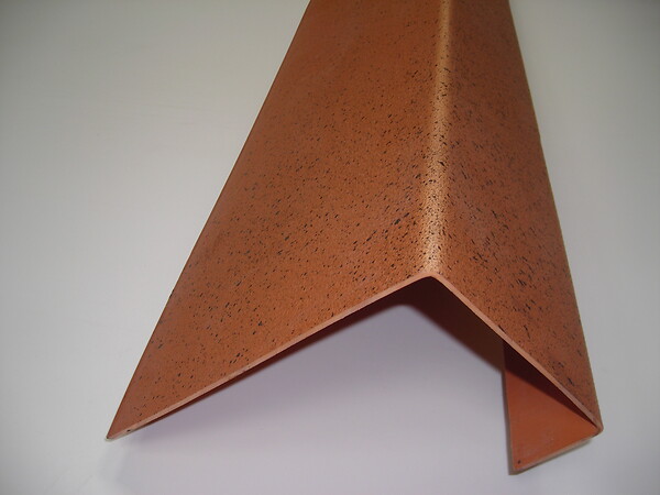 COVERITE - Profil de rive toiture tuile - PVC - Paca antique - 188x33x22cm - large