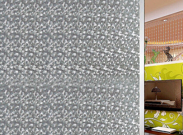 FIXOR - FILM STATIQUE POUR VITRAGE 0.45CM x 1.5 METRE - large