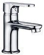 ROUSSEAU - Mitigeur lavabo - Laiton chromé - Tucan - Chrome - Bec fixe - vignette
