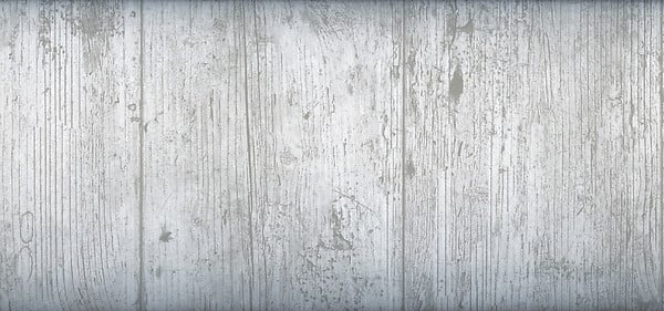FEELINE - Adhésif décoratif bois vieilli blanc - 45cm x 2 m - large