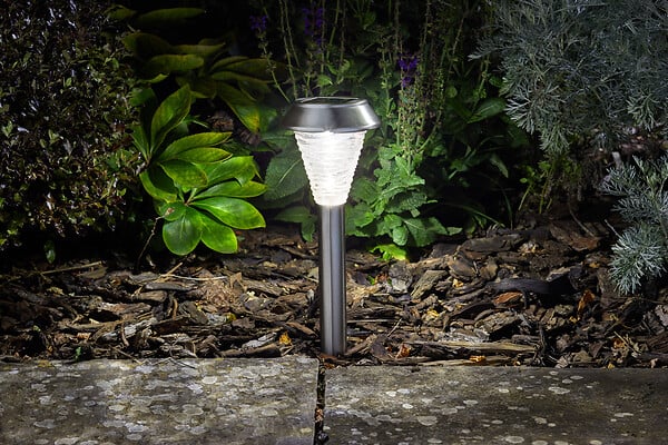 SMARTSOLAR - Borne solaire - Inox - Balise Mira Max - 10lm - large