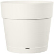DEROMA - Pot Save R Bianco à réserve d'eau - Blanc - Diam.20xH.18cm - vignette