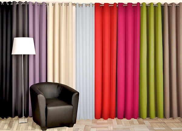 DYLREV - Rideau occultant 140x240cms coloris taupe - large