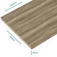FORESTEA - Tablette mélaminé Authentique 1200 x 400 x 18 mm - PEFC 75% - vignette