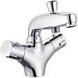ROUSSEAU - Mitigeur thermostatique bain douche monotrou Volga 2 - Chrome - vignette