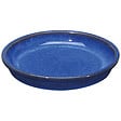 DEROMA - Soucoupe azulejos en terre cuite émaillée - Bleu - Diam.25cm - vignette