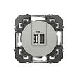 LEGRAND - Chargeur 2 prises USB A+C Doxxie - Aluminium - vignette