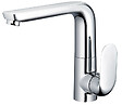 ROUSSEAU - Mitigeur évier en laiton Davao - Chrome - vignette