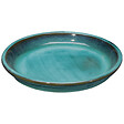 DEROMA - Soucoupe azulejos en terre cuite émaillée - Bleu - Diam.25cm - vignette