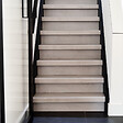 FORESTEA - Lot de 3 planches palier rénovation d'escalier stratifié light grey 2050 x 225 x 8 mm - PEFC 70% - vignette