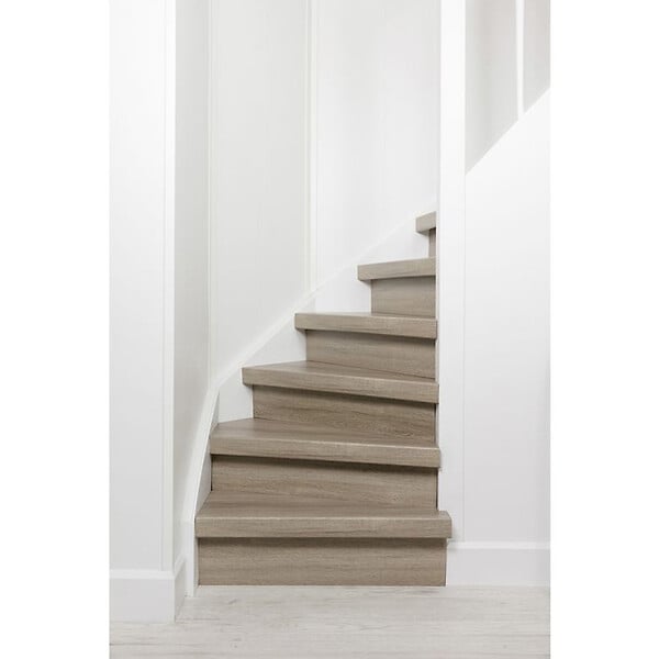 FORESTEA - Profilé de transition rénovation d'escalier stratifié louisiana 1300 x 56 x 12 mm - PEFC 70% - large