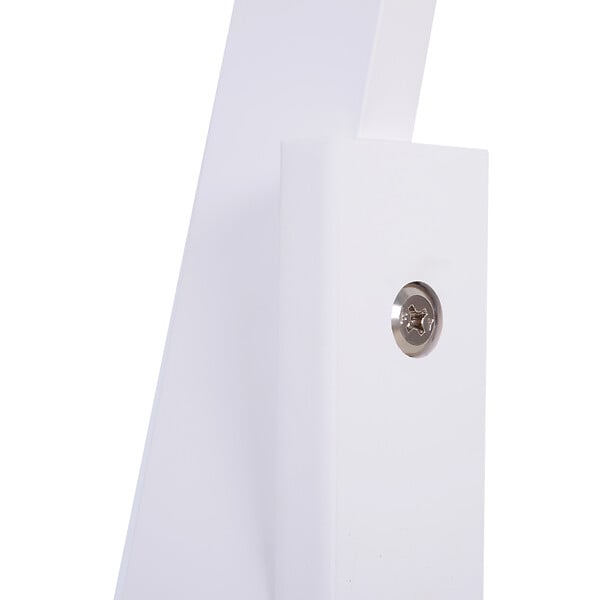 HOMCOM - Miroir à pied inclinaison réglable dim. 47L x 46l x 148H cm MDF blanc - large