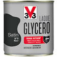 V33 PEINTURE - Peinture laque Glycero - Noir - Satin - 0,5L - vignette