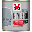V33 PEINTURE - Peinture laque glycéro - Gris Acier - Brillant - 0,5L - vignette