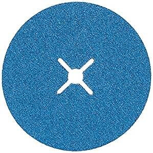 NORTON - Lot 3 disques fibre abrasif 127x22mm grain 50 - large