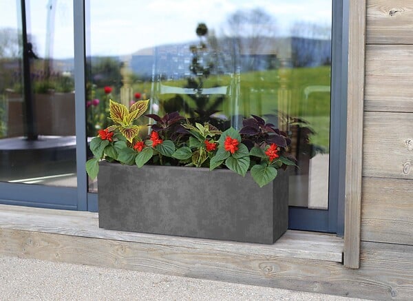 EDA - Balconnière Basalt Up - Gris anthracite - 25 L - large