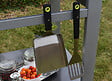 COOKIN G. - Spatule aimantée inox bords relevés Cook'in Garden Noir - vignette